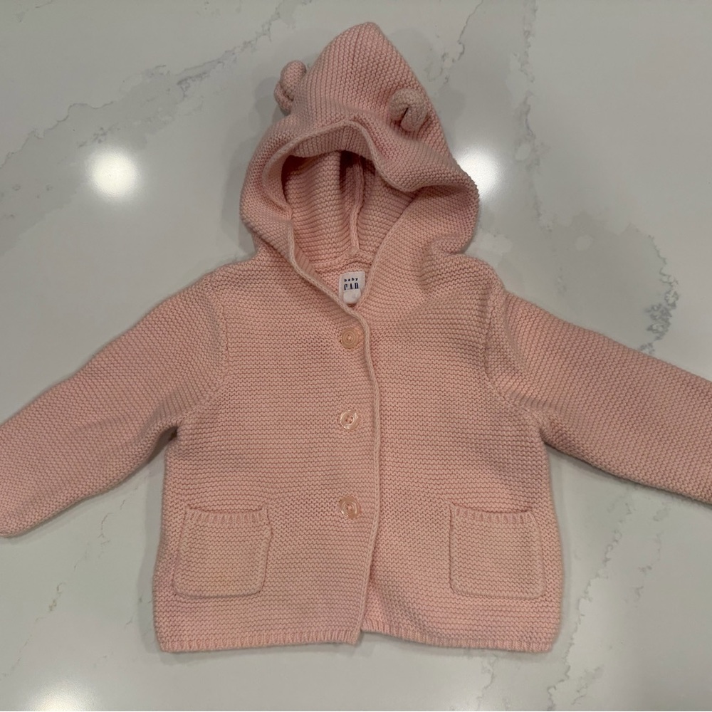 Baby GAP‎ Soft Pink Baby Knit Sweater